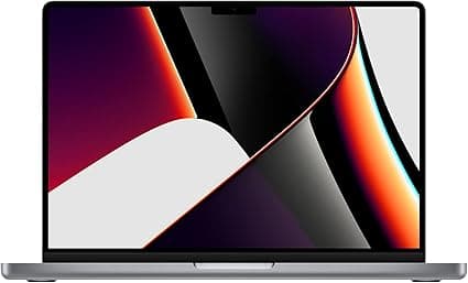 Late 2021 Apple MacBook Pro with Apple M1 Pro chip (14-inch, 16GB RAM, 1TB SSD Storage) (QWERTY English) Space Gray (Renewed)
